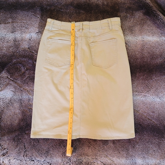 Khaki Skirt sz 10 - Picture 6 of 7